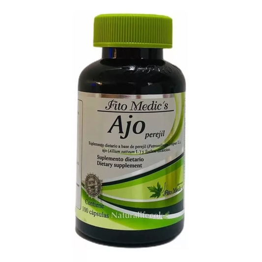 Ajo Perejil 100 Capsulas - Fito Medics