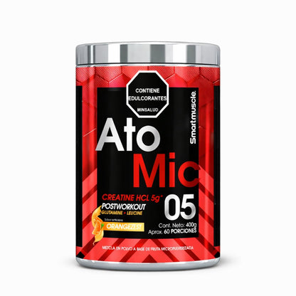 AtoMic Creatina HCL 600g – Glutamina y Leucina | Smart Muscle