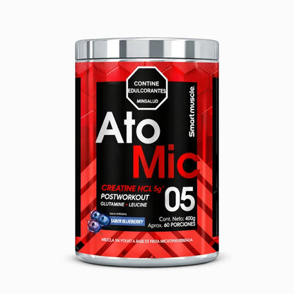AtoMic Creatina HCL 600g – Glutamina y Leucina | Smart Muscle