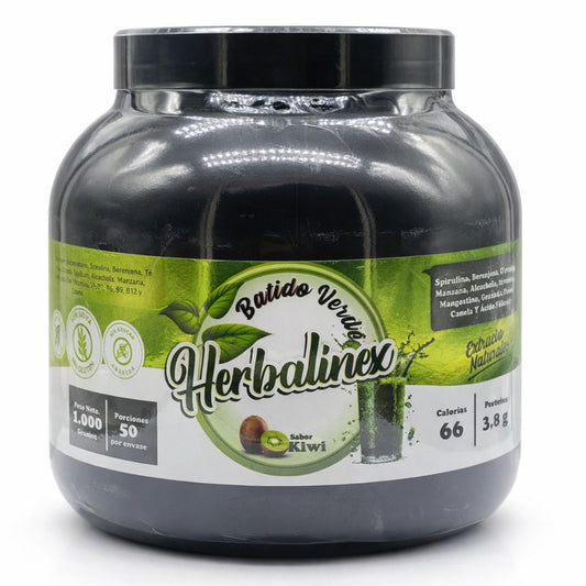 Batido Verde Herbalinex Sabor Kiwi 1000 g Pharmazen