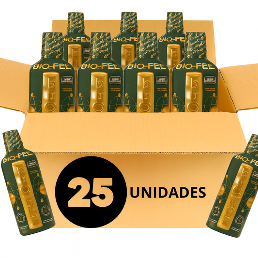 BIQ-FEL 500 mL - 500 ml | Sabor Hierbabuena (Caja Mayorista x25)