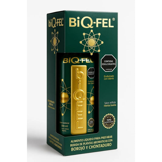 BIQ-FEL 500 mL - 500 ml | Sabor Hierbabuena