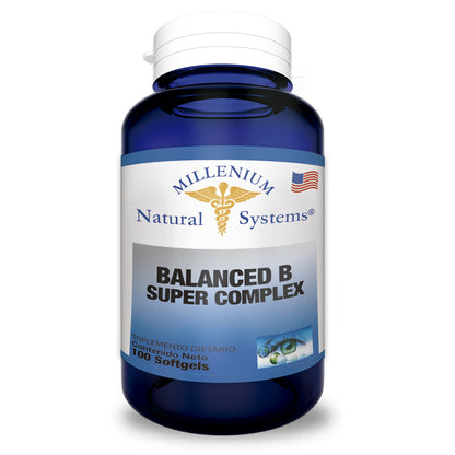 BALANCED B SUPER COMPLEX X 100 SOFTGELS - NATURAL SYSTEMS