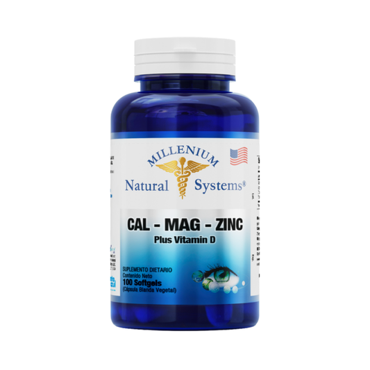 CAL – MAG – ZINC PLUS VITAMIN D 100 SOFTGELS