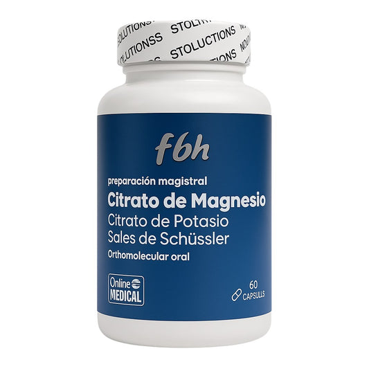 CITRATO DE MAGNESIO + CITRATO DE POTASIO 60 CAPSULAS | FBH