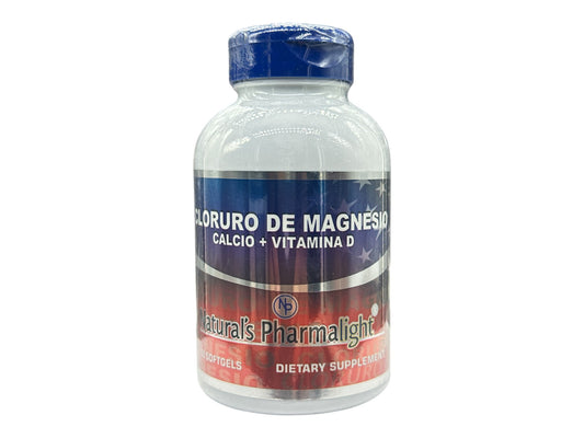CLORURO DE MAGNESIO + CALCIO + VITAMINA D 60 SOFTGELS | PHARMALIGHT