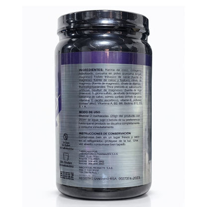 Colágeno 7 Colágenos + Resveratrol Sabor Uva Arándanos 1000 g Hanaki