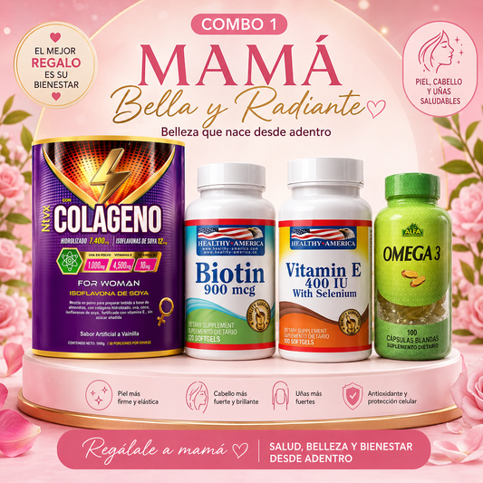 COMBO 1 — MAMÁ BELLA Y RADIANTE