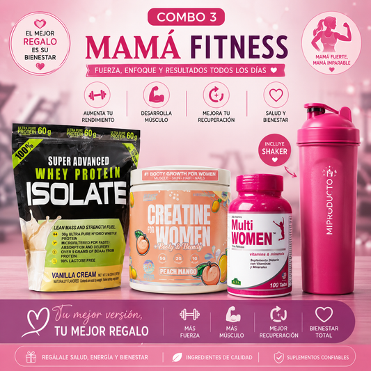 COMBO 3 — MAMÁ FITNESS