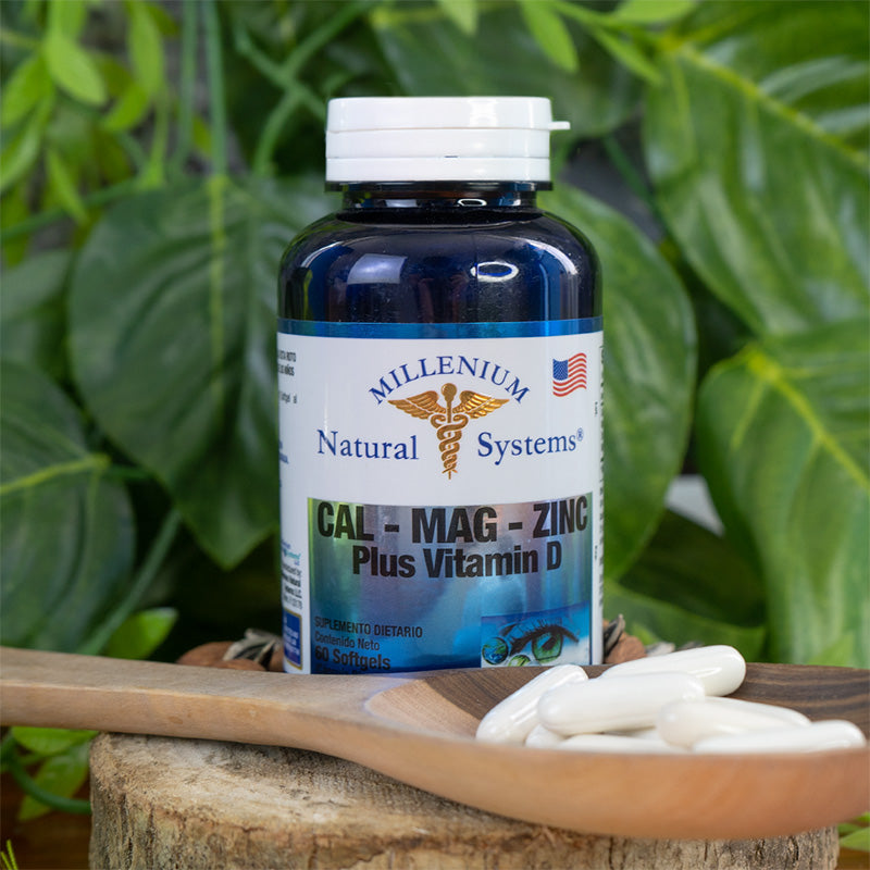 CAL – MAG – ZINC PLUS VITAMIN D 100 SOFTGELS