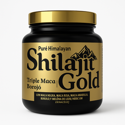Shilajit Gold Triple Maca + Borojó 125 ml – Puré Himalayan - Promoción x 3 Und