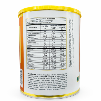 Calostro Bovino 4.500mg Nutrivex 1000 g 50 Servicios