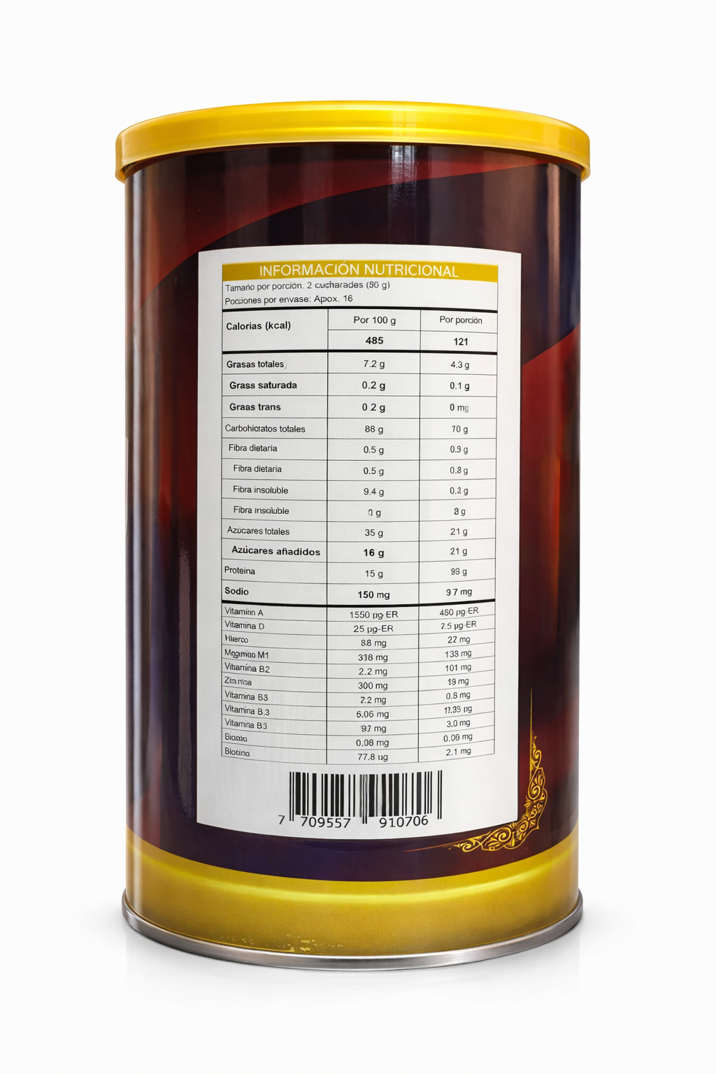 Kuassud Malteada 500 Gr Medical Systems
