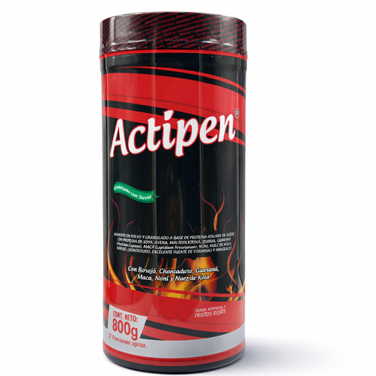 Actipen Polvo Proteico Energético Con Maca, Borojó y Guaraná 800g