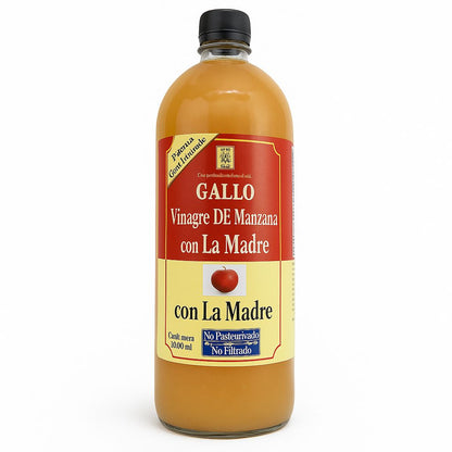 GALLO VINAGRE DE MANZANA CON MADRE 1000 ML