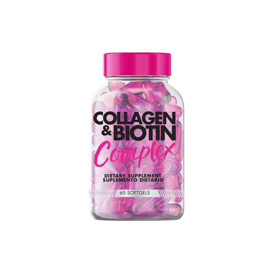 Colageno & Biotina Complex 60 softgels - Healthy america