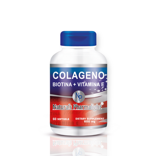 Colágeno Biotina Vitamina E 60 Softgels – Natural’s Pharmalight