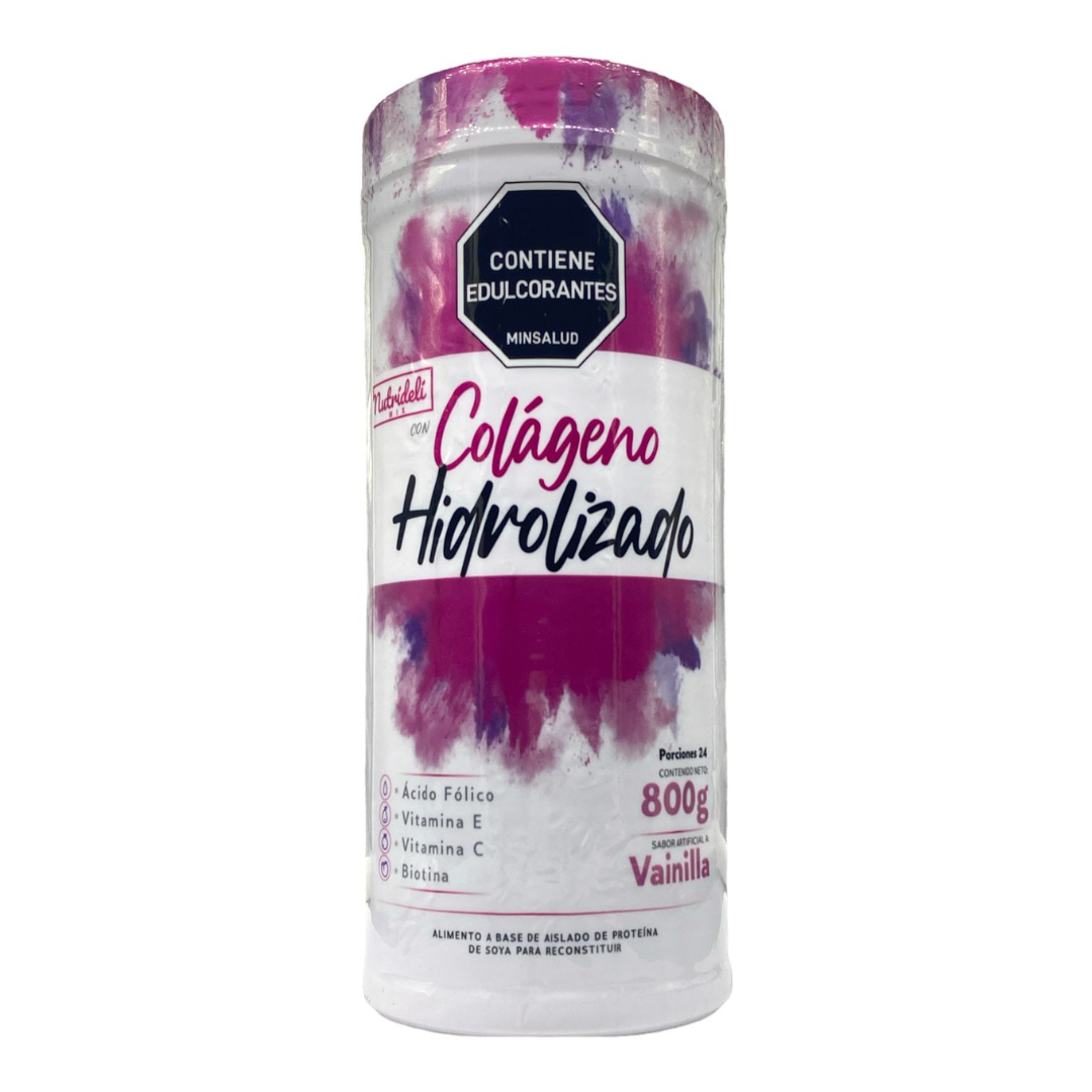 COLÁGENO HIDROLIZADO 800G VAINILLA - NUTRIDELI