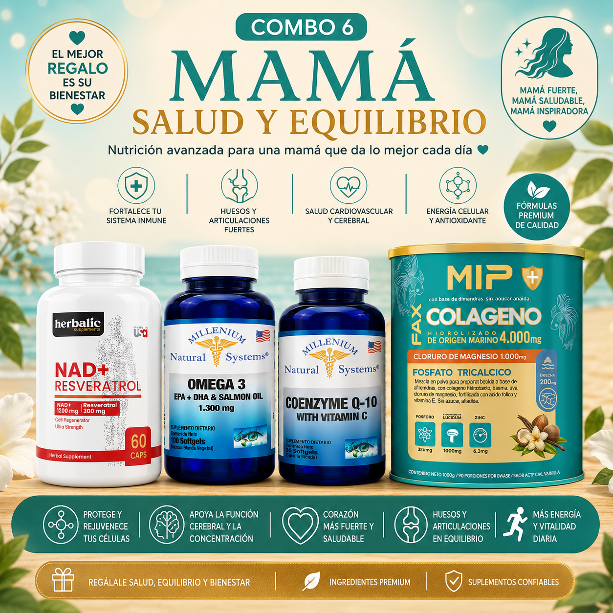 COMBO 6 — MAMÁ PREMIUM CARE