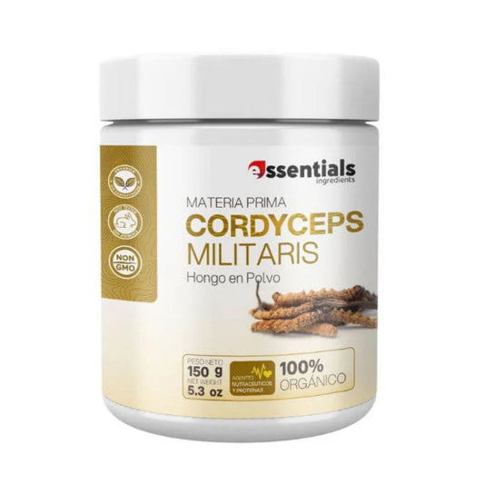 Cordyceps militaris en polvo Hongo en polvo 100% Organico 150 g - Essentials Ingredients