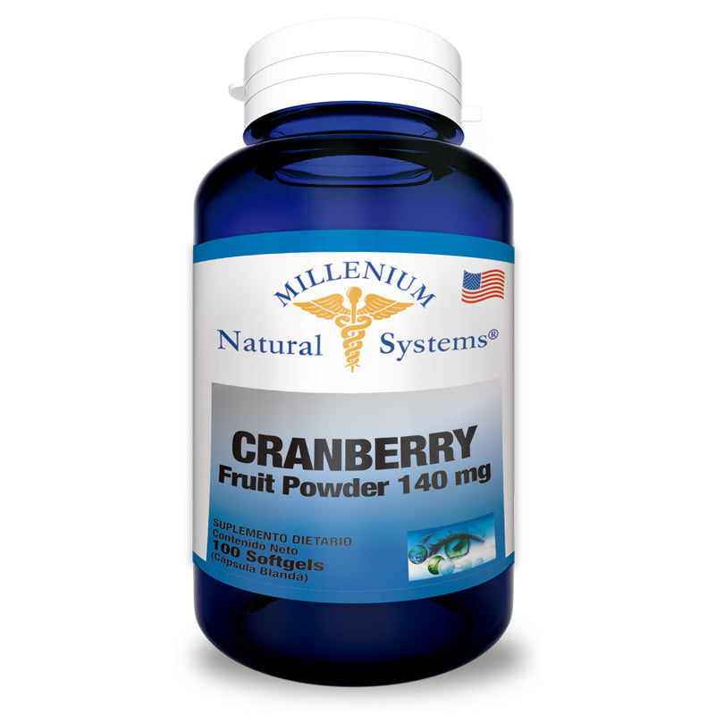 Cranberry Fruit Powder 140 mg x 100 Softgels
