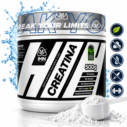 Creatina Monohidrato IMN Nutrition 500 g 166 Servicios - Imn