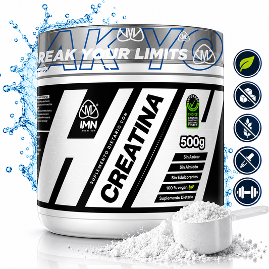Creatina Monohidrato IMN Nutrition 500 g 166 Servicios - Imn