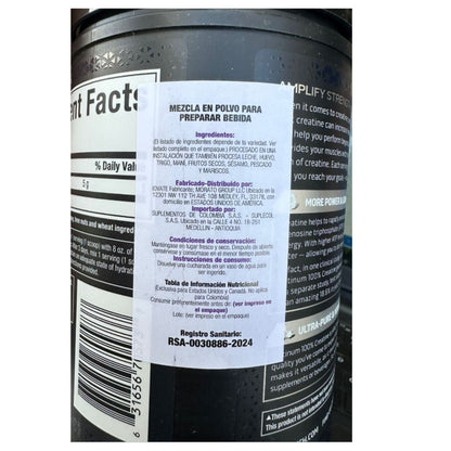 Creatine  Platinum 100% 80 Servicios | Muscletech