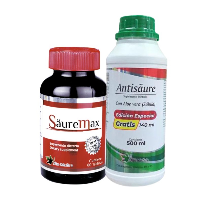 ANTISAURE X 360 ML + SAUREMAX X 60 TABLETAS
