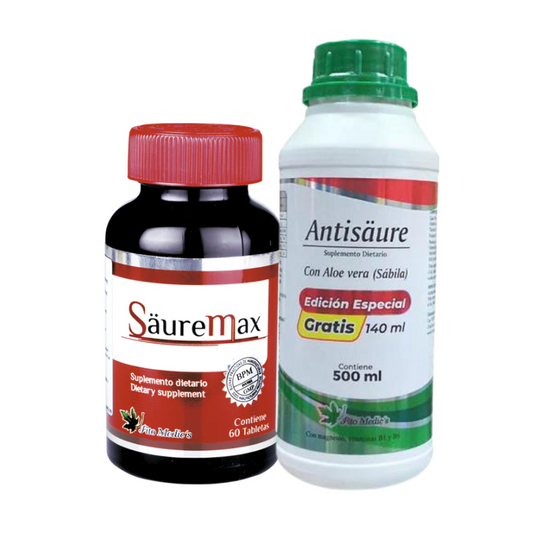 ANTISAURE X 360 ML + SAUREMAX X 60 TABLETAS