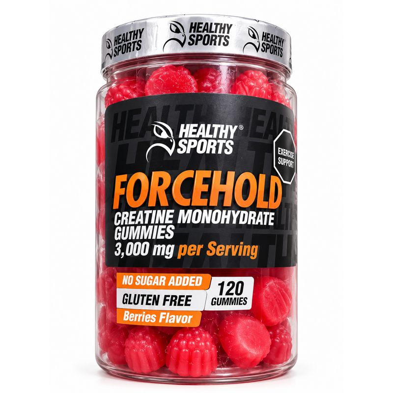 Forcehold Creatina Monohidratada Healthy Sports 120 Gomitas
