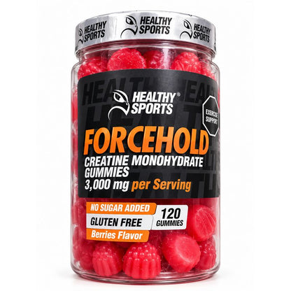 Forcehold Creatina Monohidratada Healthy Sports 120 Gomitas