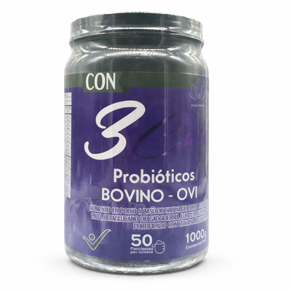 Calostro Premium 3 en 1 Bovino, Ovino y Caprino con Probióticos y Prebióticos – Sabor Vainilla – 1000g Hanaki Natural Products