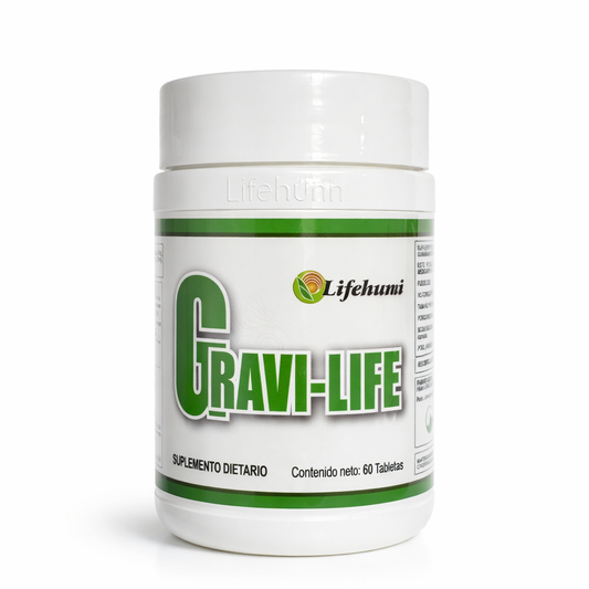GRAVI-LIFE Guanábana 60 Tabletas | Lifehuni