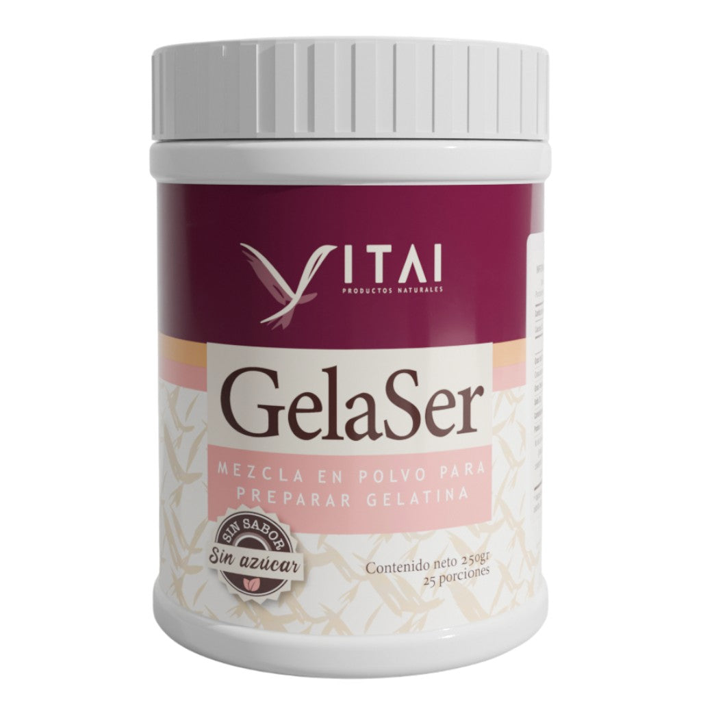 GelaSer – Mezcla en polvo para preparar gelatina | 250 g | VITAI