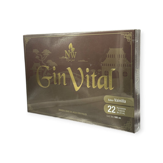 Gin Vital Sabor Vainilla 22 Porciones de 23 ml NW Multivitaminico