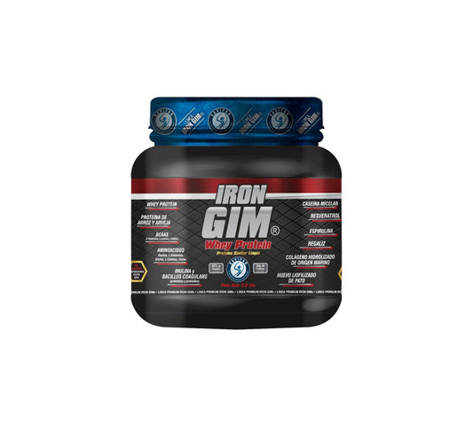 IRON GYM WHEY PROTEIN PRESENTACION TARRO 2.5 Lbs.