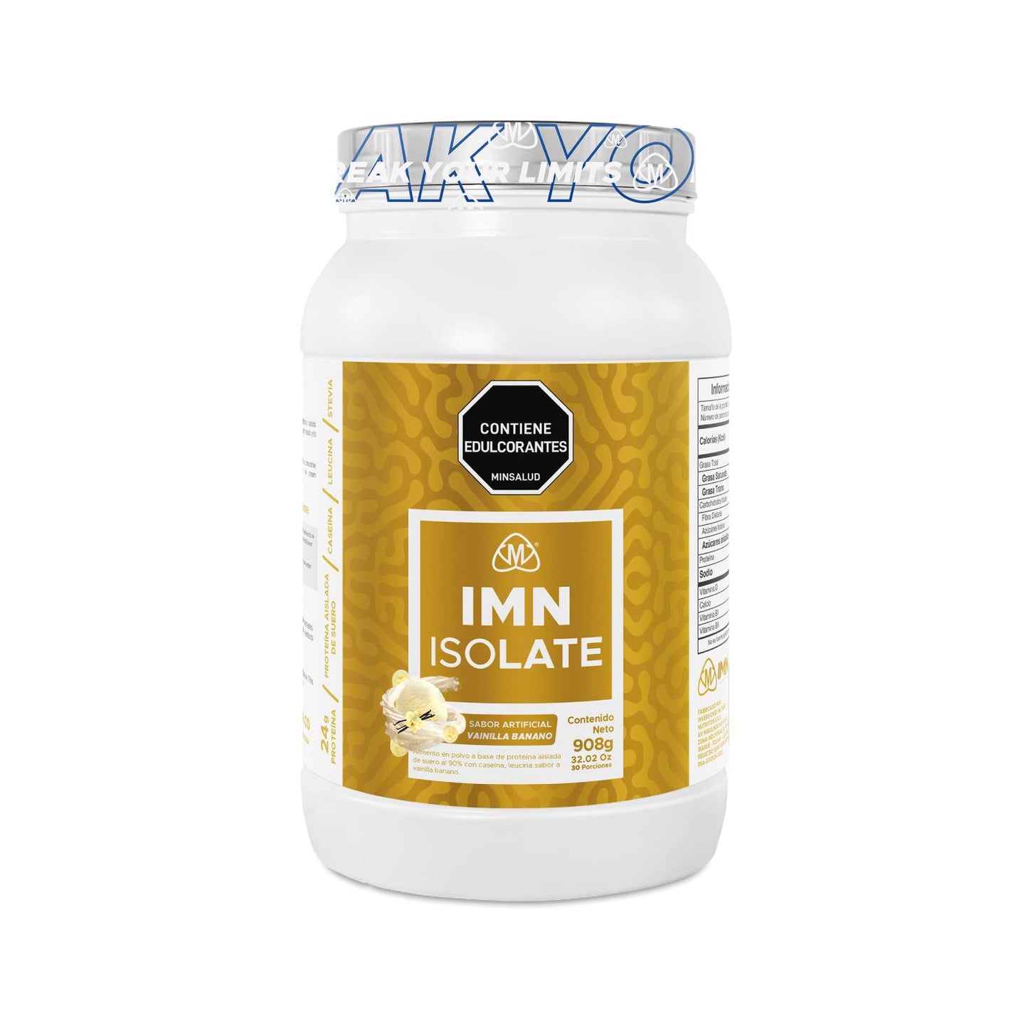 Iso Whey Isolate Proteína 908 g