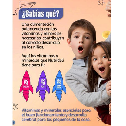 KIDS 4+ X 800G VAINILLA - NUTRIDELI