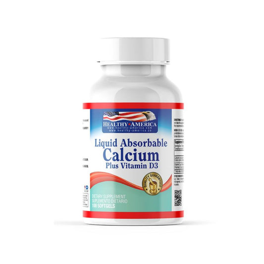 LIQ ABS CALCIUM 1200MG D3 400 IU 100S