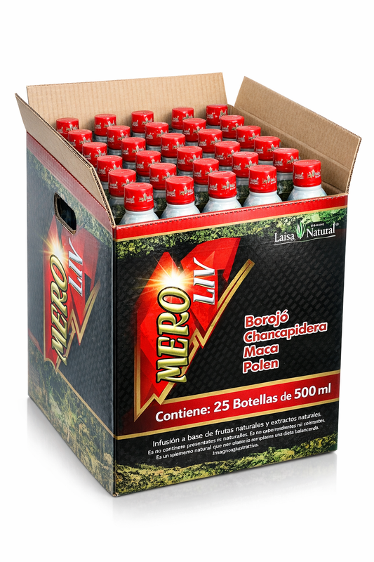 Mero Liv Botella 500 ml Caja x 25 Botellas