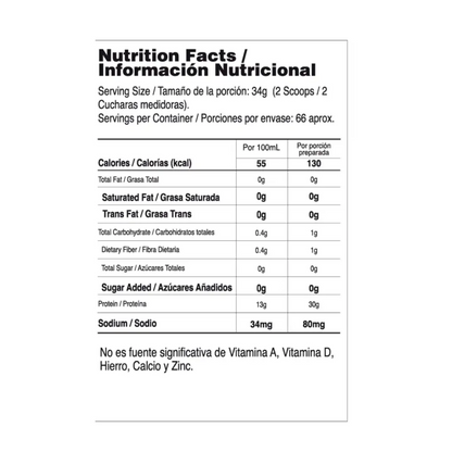 Isolate Gourmet Proteina Aislada x 5 libras  - Vitanas