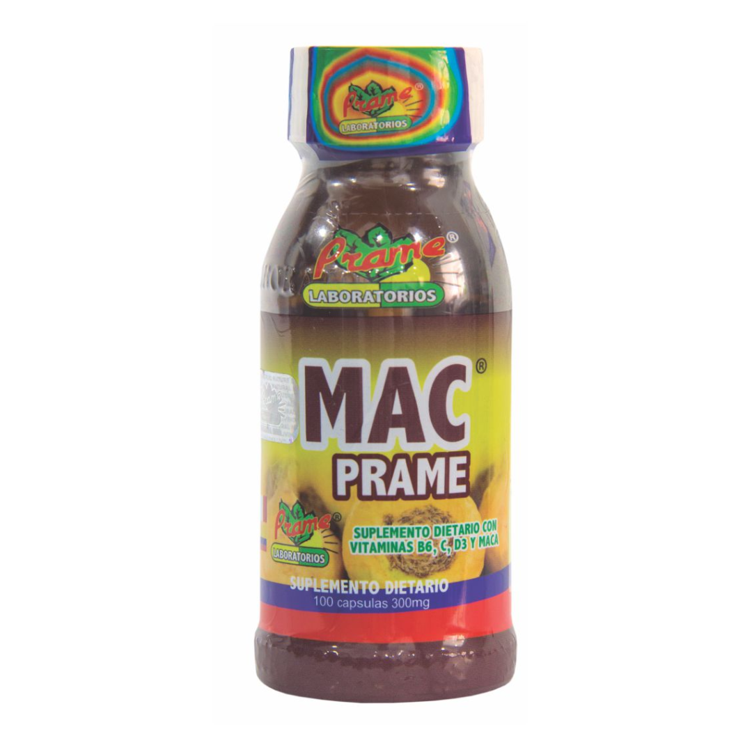 Mac Prame (Maca) 100 Capsulas – Prame