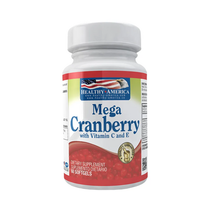 Mega Cranberry con Vitamina C & E 60 Softgels