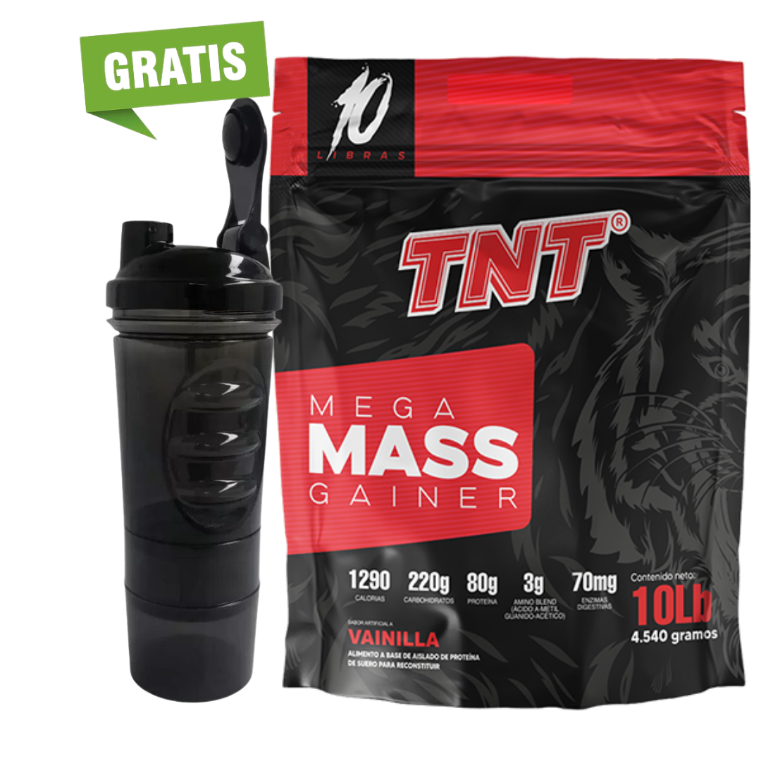 Proteína Mega Mass Gainer 10lb  – TNT