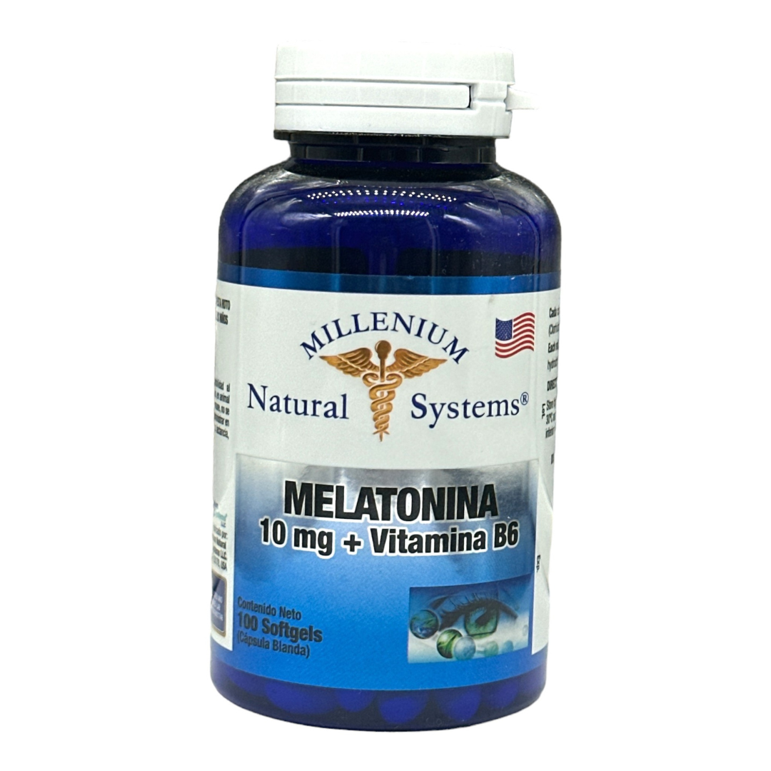 Melatonina 100 Softgels – Natural systems
