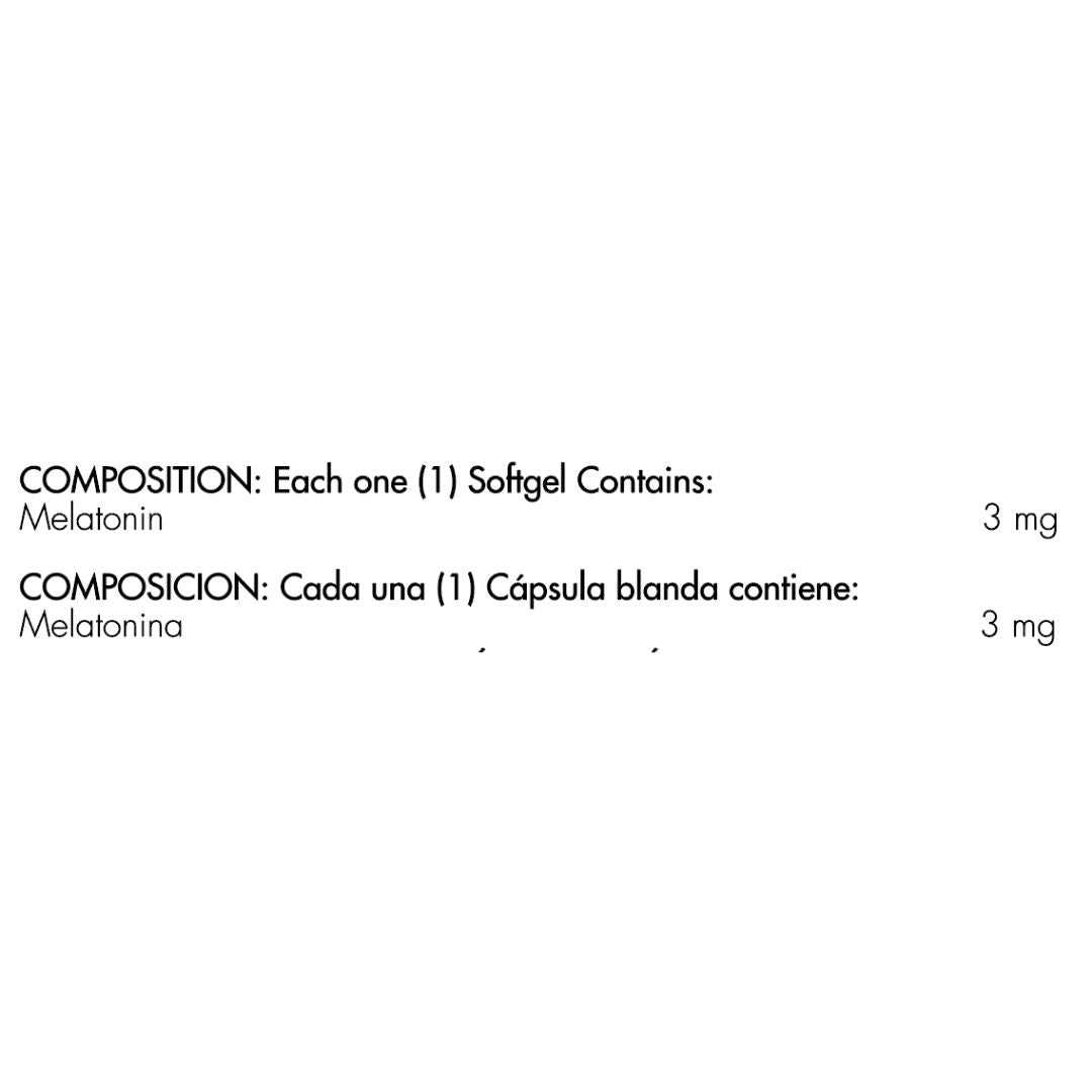 MELATONINA 3MG 120 SOF