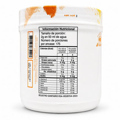 Nutrideli Mix ZitaVic Naranja 350 g con Vitaminas y Zinc