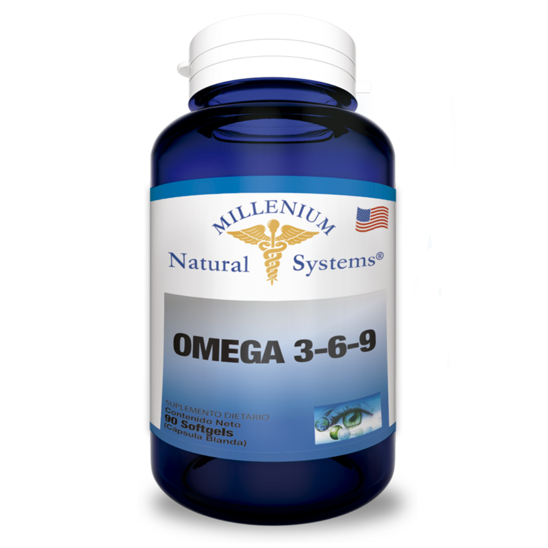 Omega 3-6-9 90 Softgels – Natural systems