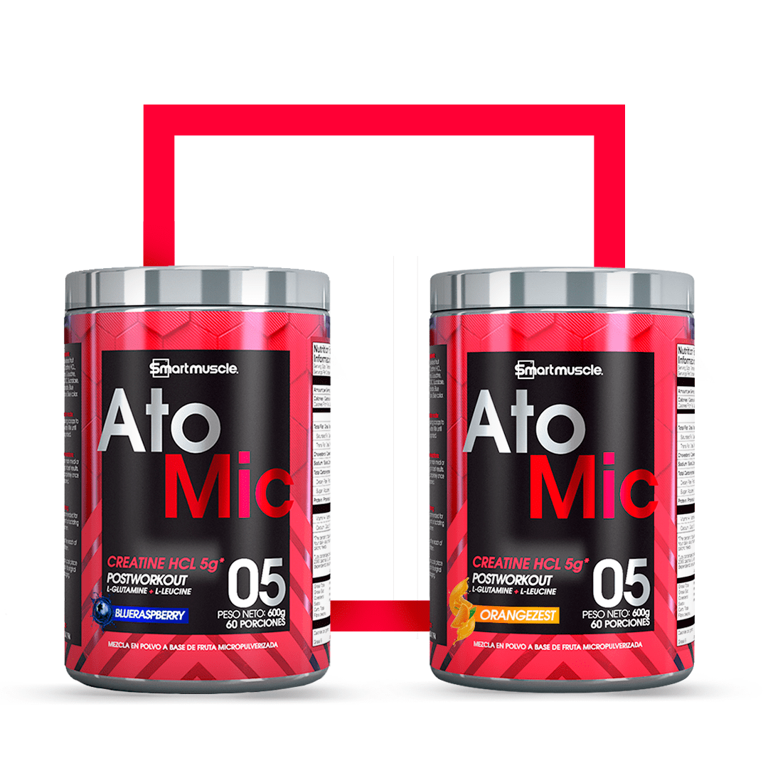 ATOMIC (CREATINA HCL 5G) 600GR - SMART MUSCLE